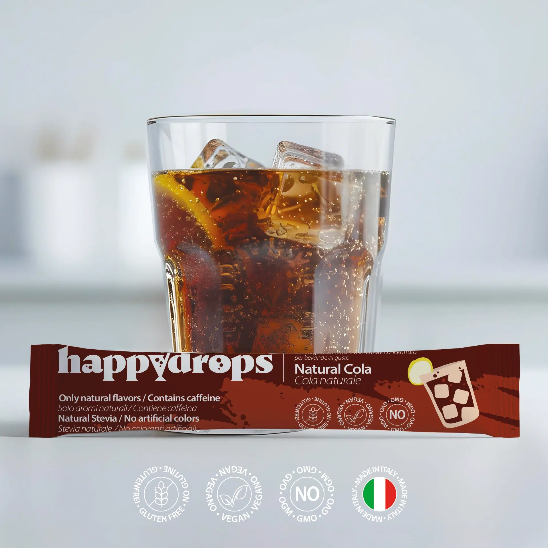 Happydrops Coca cola + bicchiere_1