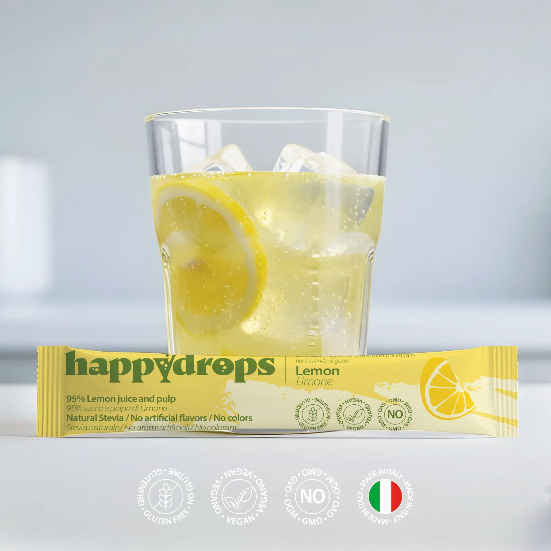 Happydrops Limone + bicchiere